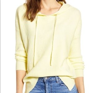 Wit & Wisdom Yellow Rib Knit Sweater Size M